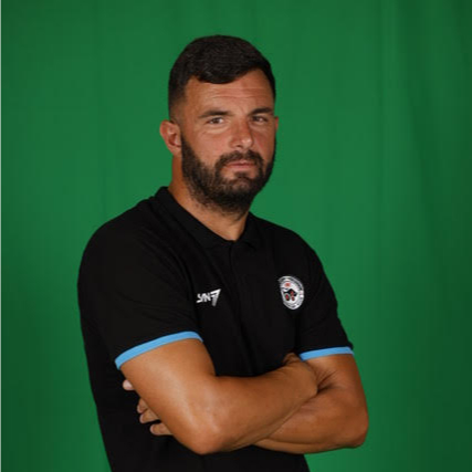 Stručni štab fudbalskog kluba IMT, trener golmana Vedran Blagojević